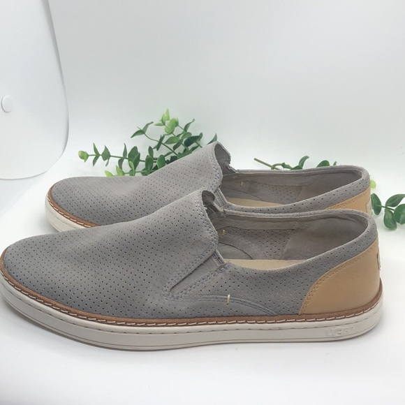 Ugg Abies Perforated Slip On Sneaker Dusk Suede-size 8.5 - Picture 4 of 8